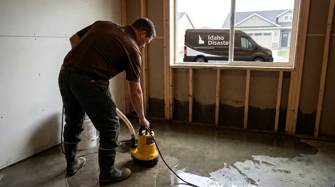 Basement Flooding Cleanup